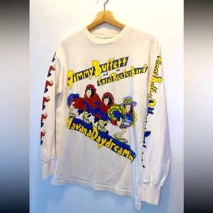 Jimmy Buffet The Coral Reefer Band 97 RARE Lic. OOP L.S. T-Shirt-Size Medium